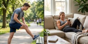 • Active recovery vs rest days for beginners after workouts