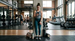 Can You Work Out While Sore? Beginner deciding between exercise and recovery after a workout.