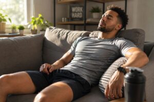 Naps for muscle recovery after exercise for gym beginners