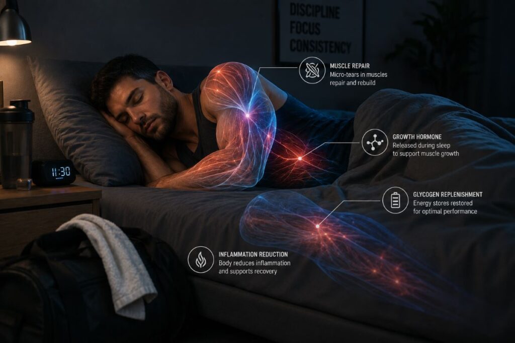 Best Sleep Routine for Gym Beginners