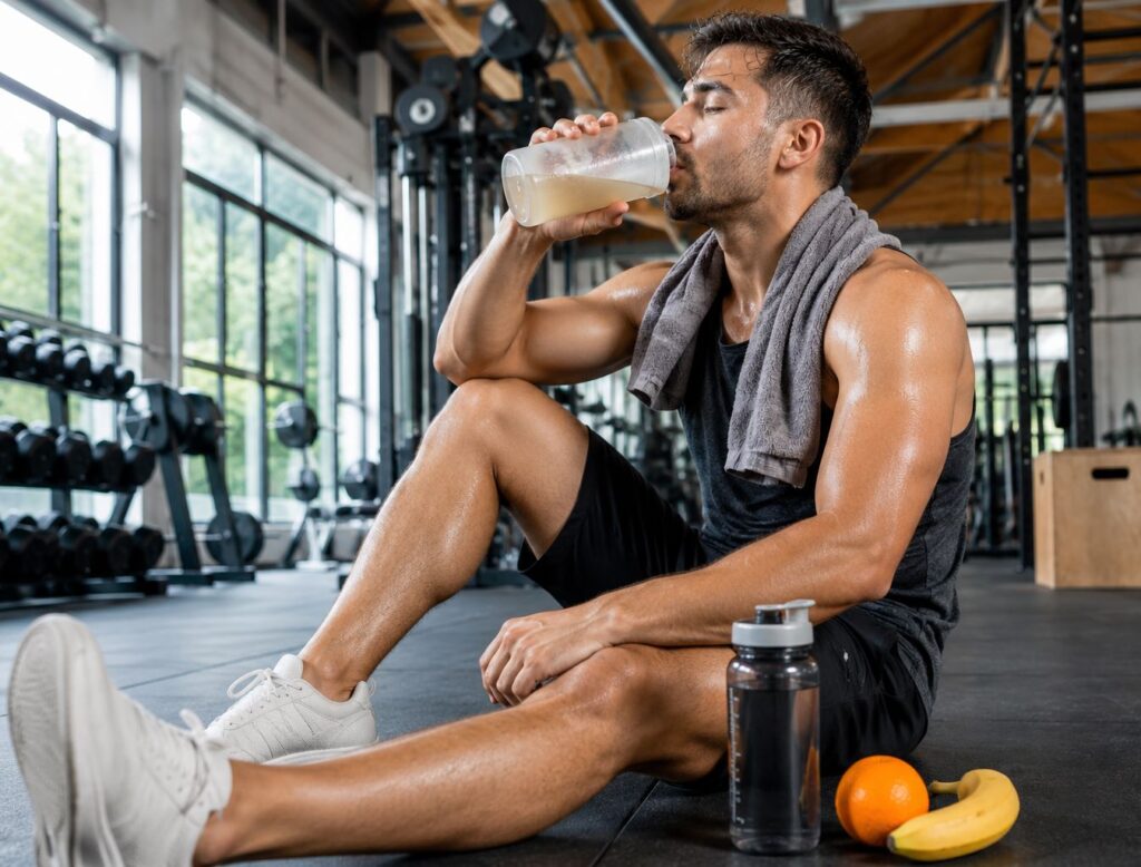 Do electrolytes help muscle recovery after exercise by restoring hydration and replacing minerals lost through sweat