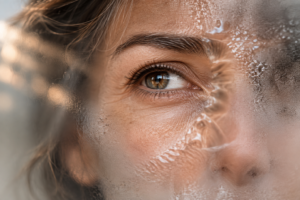Woman reflecting on fear of menopause and uncertainty about changes